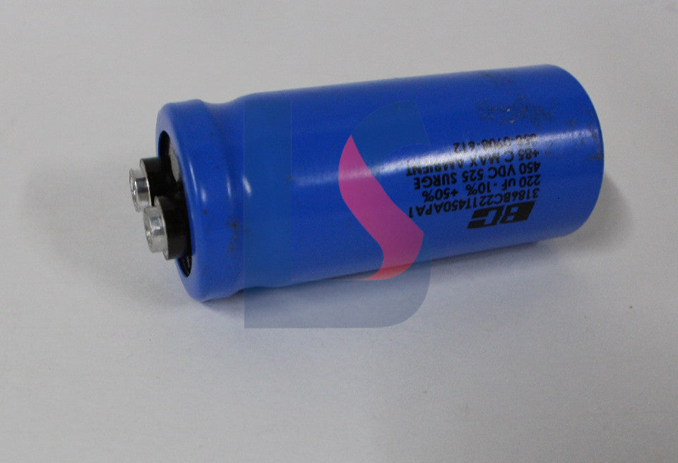 Alliance #F370225P Capacitor 220MFD 450VD